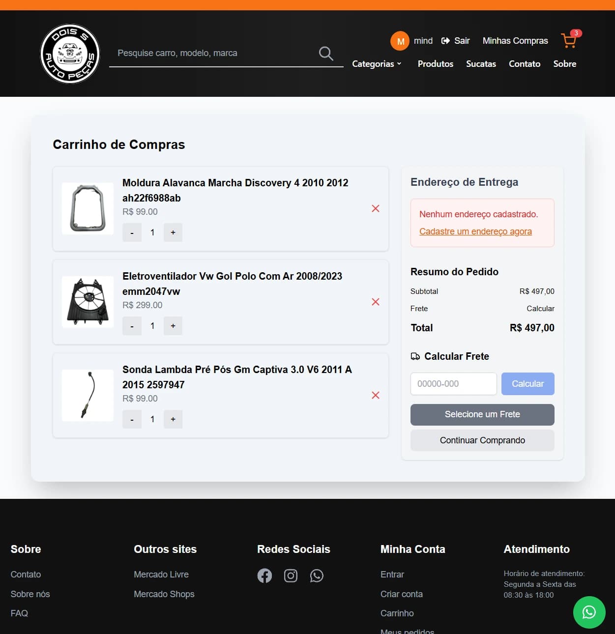 Full Stack Web Developer & ERP System Operator project screenshot